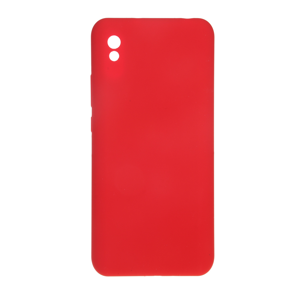 BY Чехол для смартфона Цветной, Xiaomi Redmi 9A, красный, силикон - #1