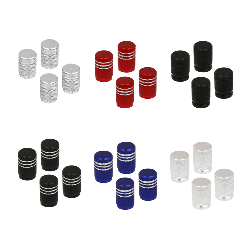 ЕРМАК Набор заглушек ниппеля 4шт. алюминиевый, универсальный - #1