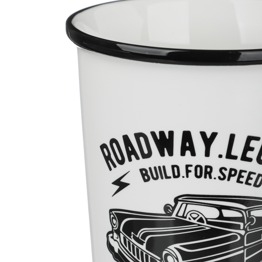 Кружка Ретро тм MILLIMI 410мл, фарфор, 4 дизайна - #3