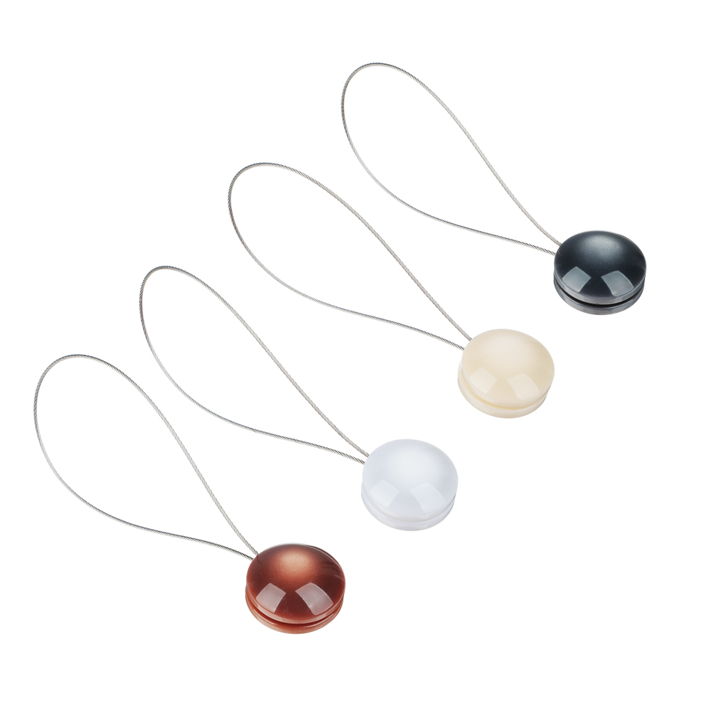 PROVANCE Подхват для штор магнитный 2-сторонний, "Лорэ", 30см, d3,8см, 4 цвета - #1