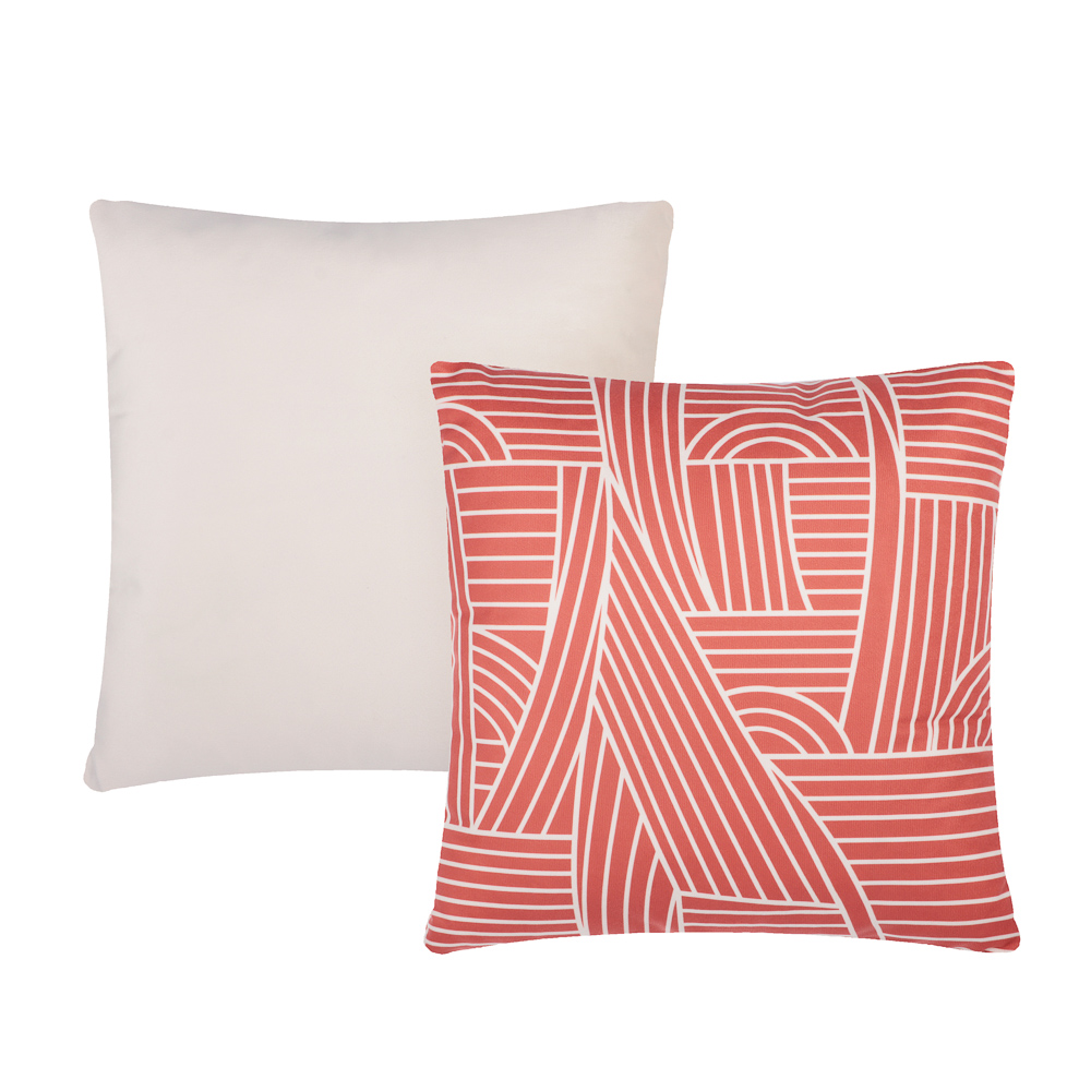 PROVANCE Кантри Подушка декоративная велюр, 40х40см, 100% полиэстер - #2