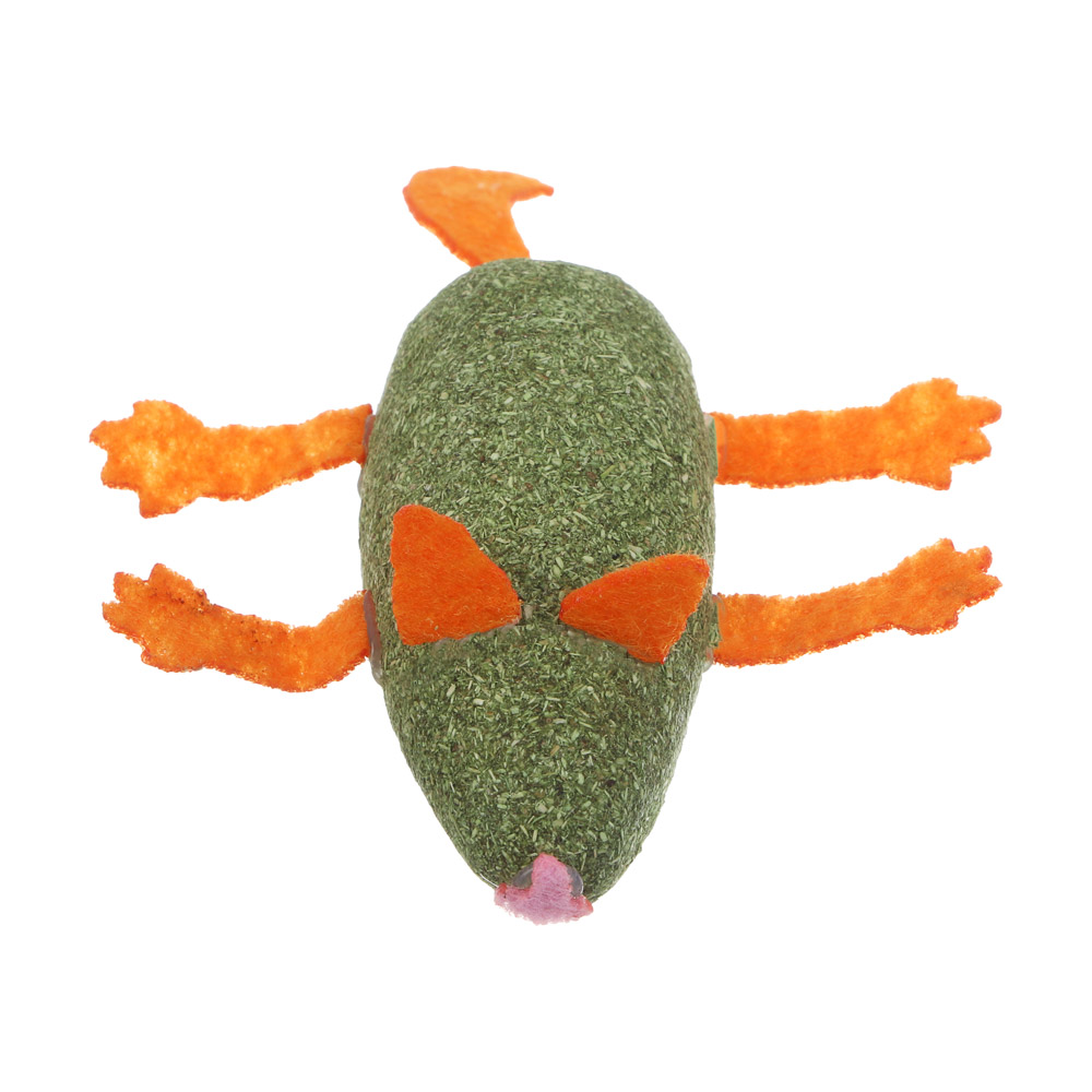 Игрушка для кошек тм VETTA котик, кошачья мята, фетр, 5,5см - #2