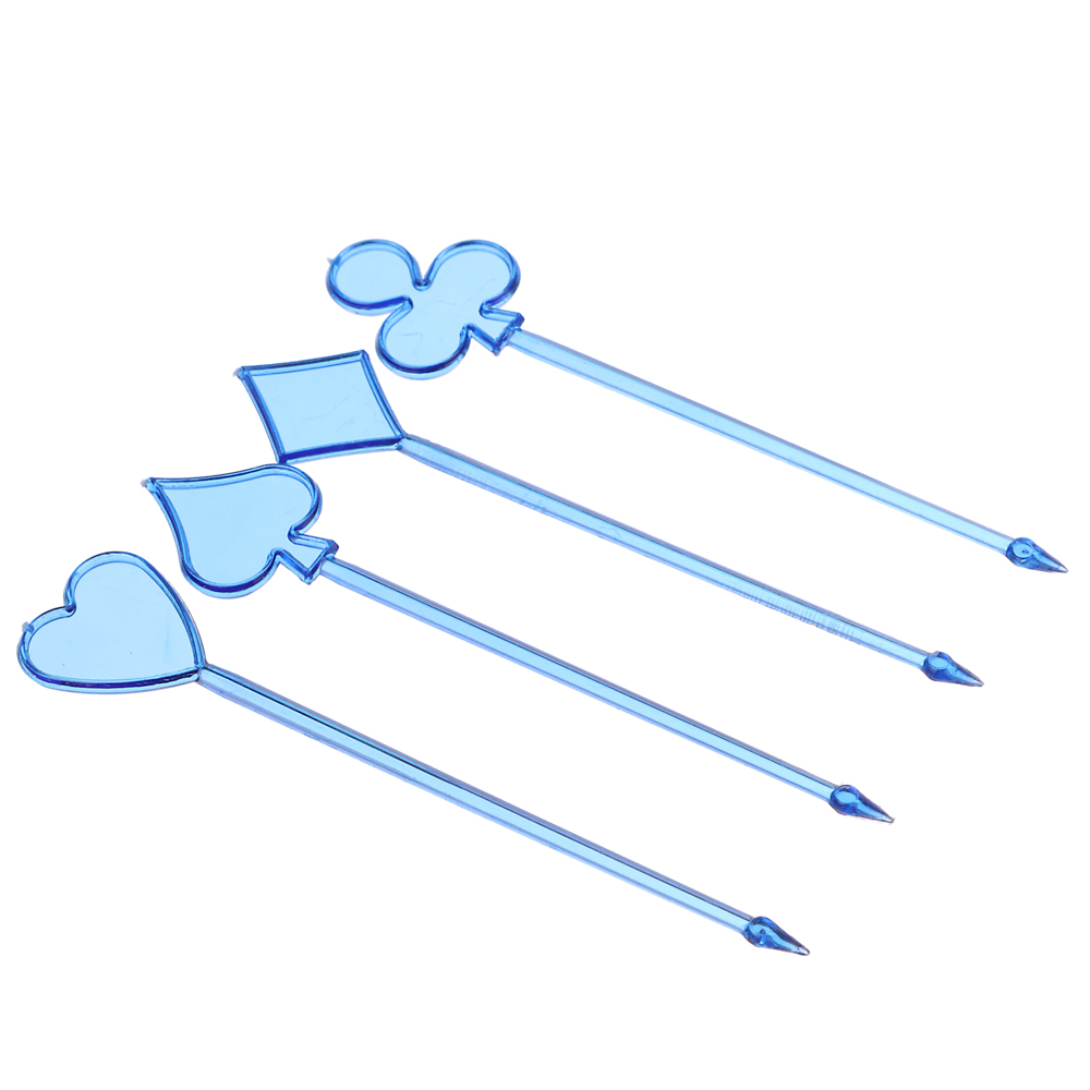 PATERRA Пики декоративные 35шт, цветные, "Карты", 401-763 - #4