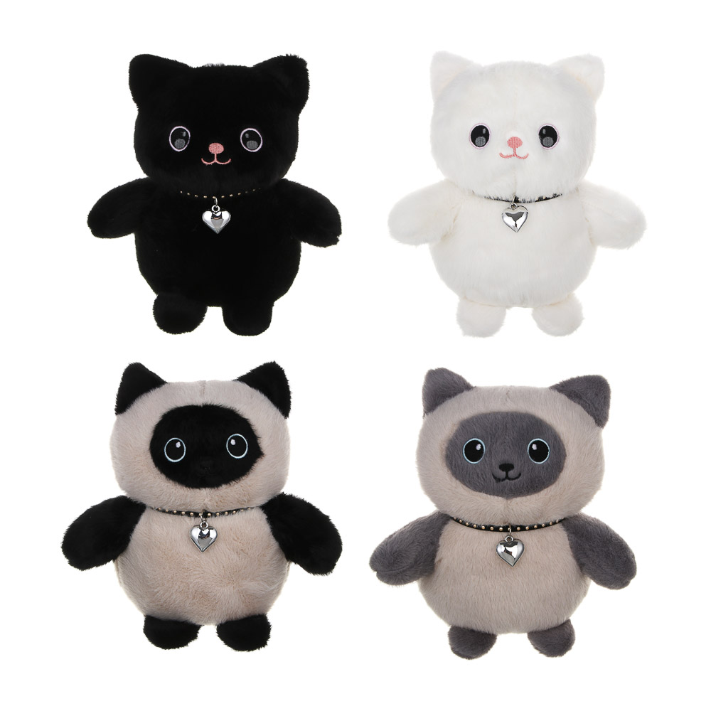 ИГРОЛЕНД Игрушка мягкая "Котя" 23 см, полиэстер, 4 вида - #1