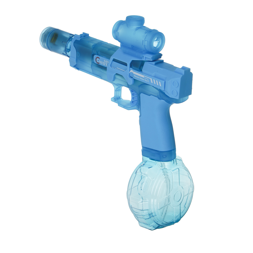 Водный пистолет электрический, 320мл, РР, свет, вибрация, АКБ - #10