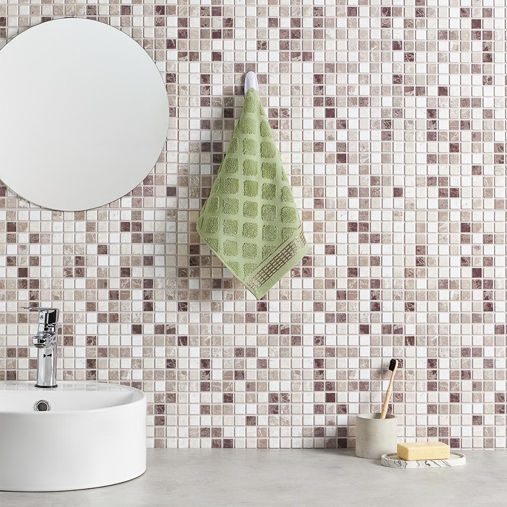 PROVANCE Эвкалипт Полотенце махровое, 100% хлопок, 30х50см, 420гр/м, зеленый - #9