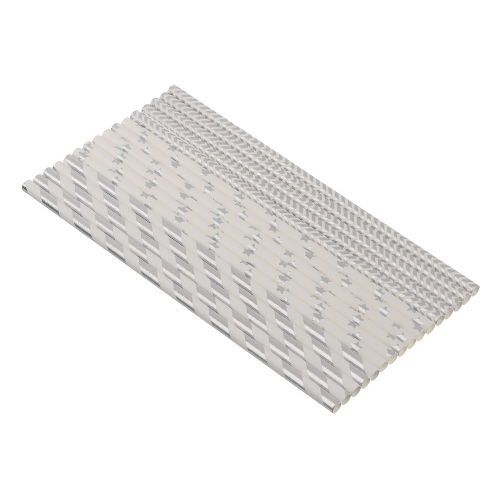 Набор трубочек для напитков тм Fntastic, 16 шт, бумага - #1