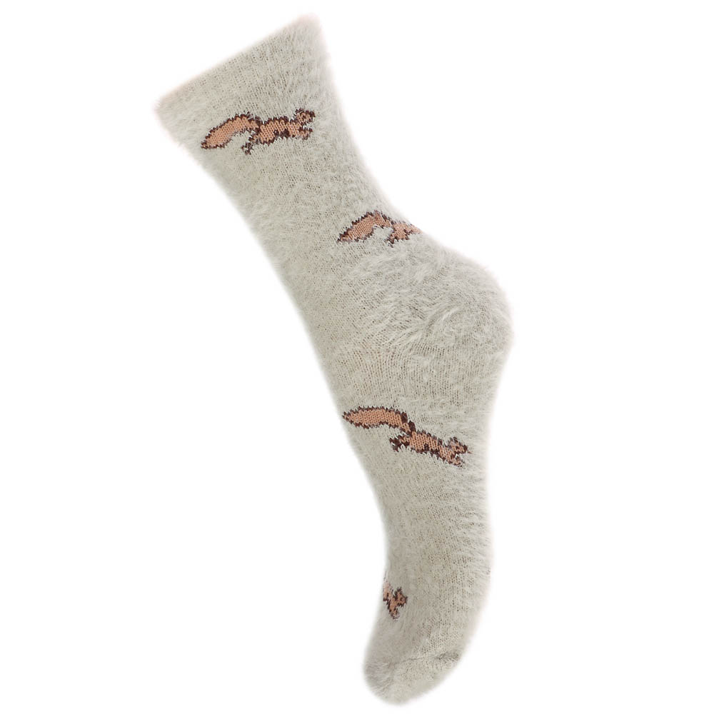 Носки женские классические с имитацией норки, тм RS, 96% п/э, 4% спандекс, р. 36-39, RSQ4 - #2