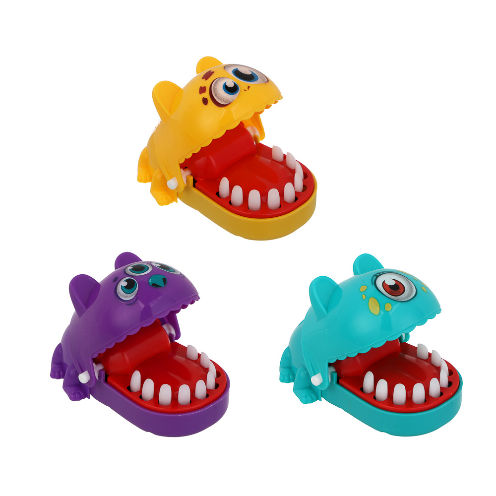Игрушка антистресс "Зубастик", 10,5х6,5х6,5см, ABS, 3 дизайна - #2