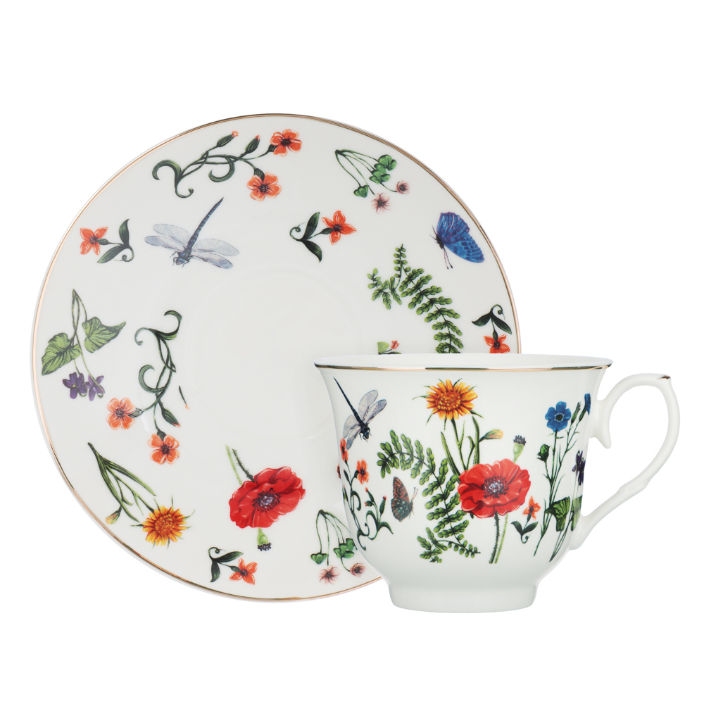 Набор чайный 4 пр., 225мл, MILLIMI, Аличе, фарфор - #5