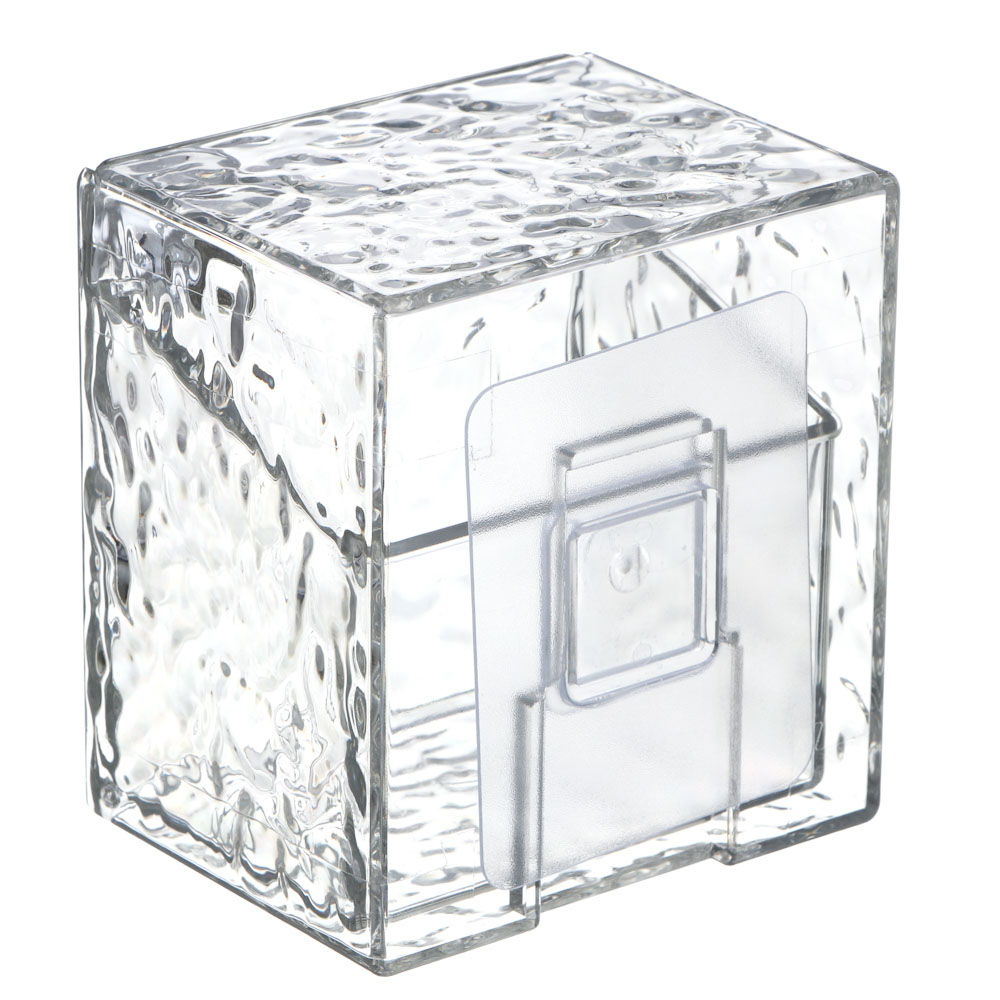 ЮНИLOOK Полка косметическая настенная, 9х8,5х6,5см, PS, прозрачный, ВЗ24-39 - #4