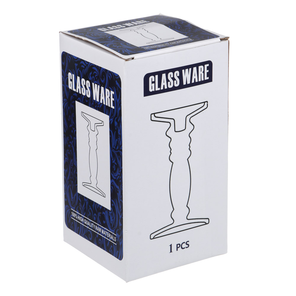 Подсвечник, 11,1х11,1х20,1см, стекло, арт.71 - #4