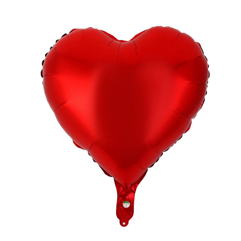 Набор воздушных шаров тм Fntastic "Сердечки" 46 см, 10 шт, фольгированные, 2 вида - #3