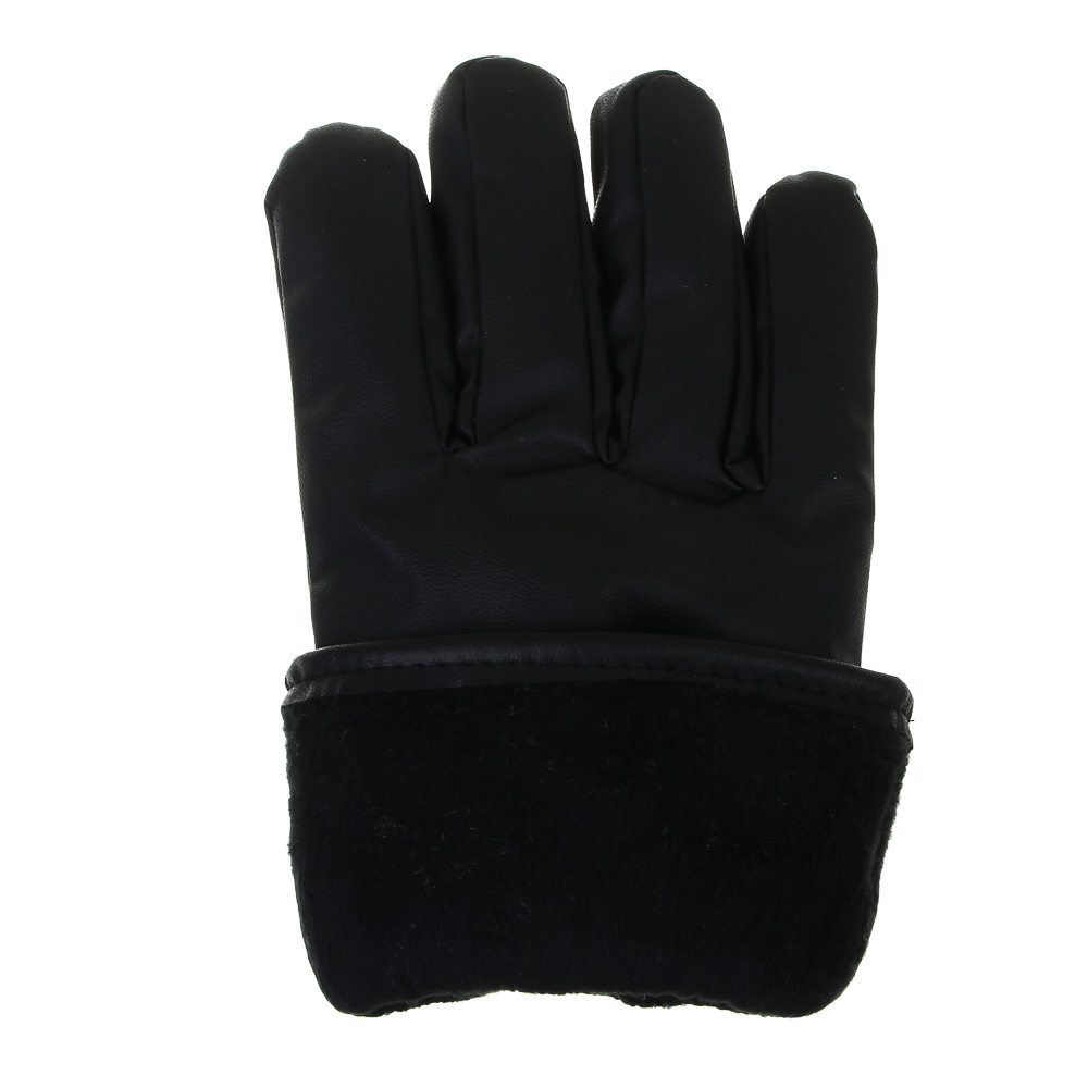 GALANTE Перчатки мужские контактные на подкладке, р.22-24, 100% полиэстер, черные, ОЗ25-24 - #4