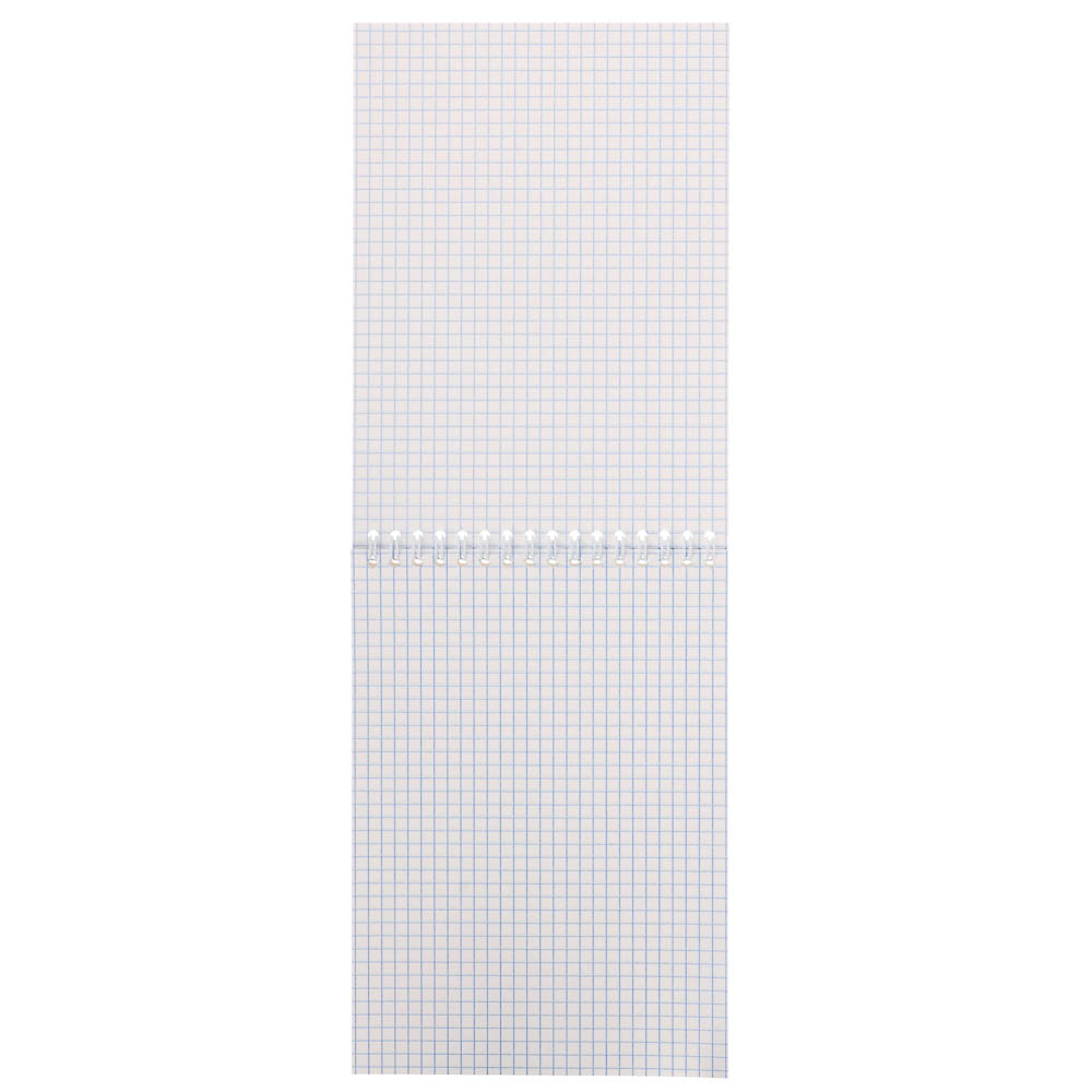 Блокнот А5, 40 листов, офсет, обложка картон, спираль, в клетку, 4 диз. - #4