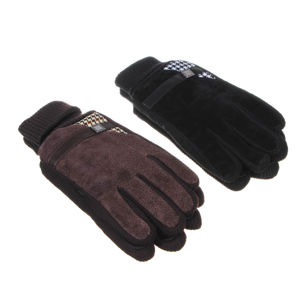 GALANTE Перчатки мужские утепленные, р 22-24, 2 дизайна, ОЗ21-28 - #5