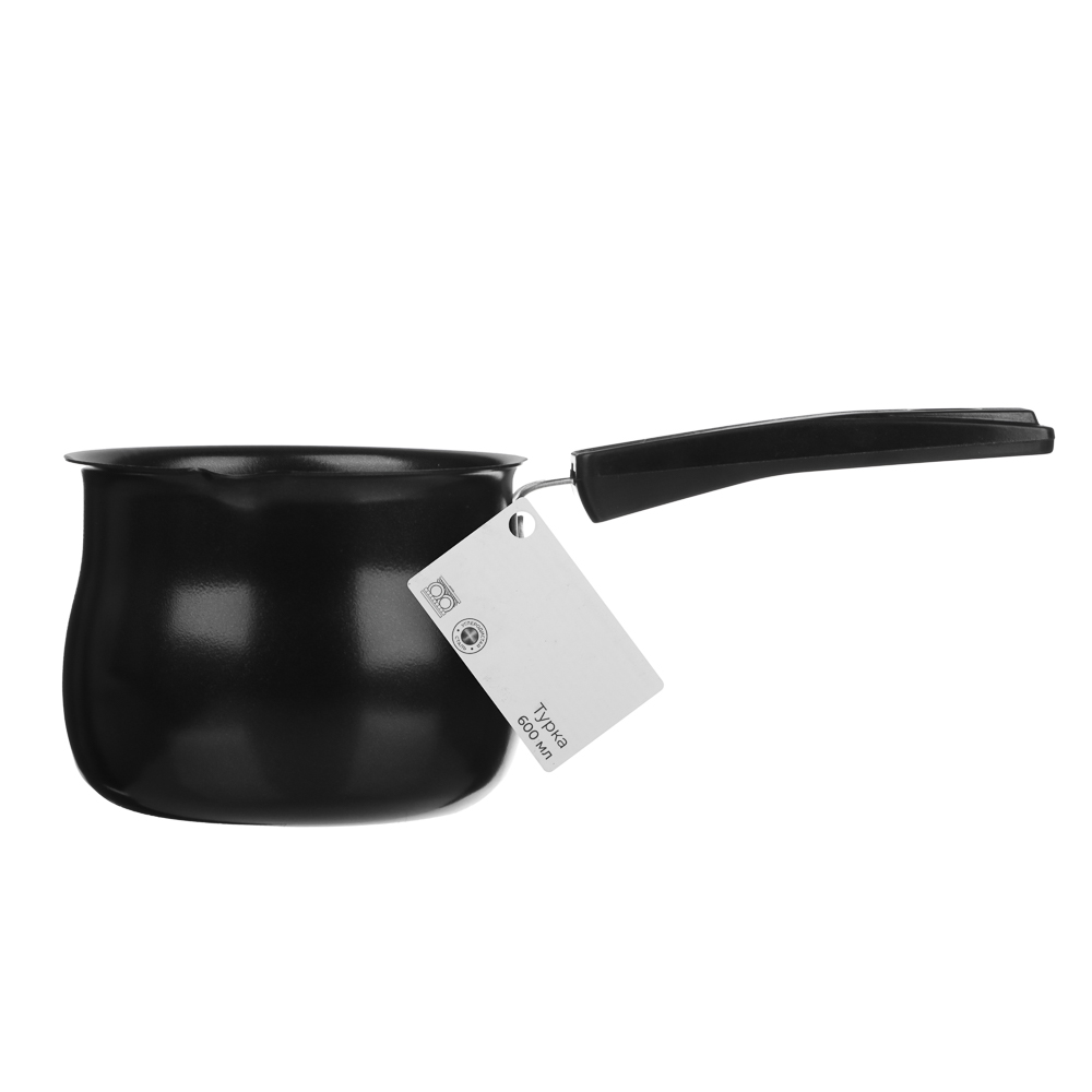 Турка, 600 мл, углеродистая сталь - #5