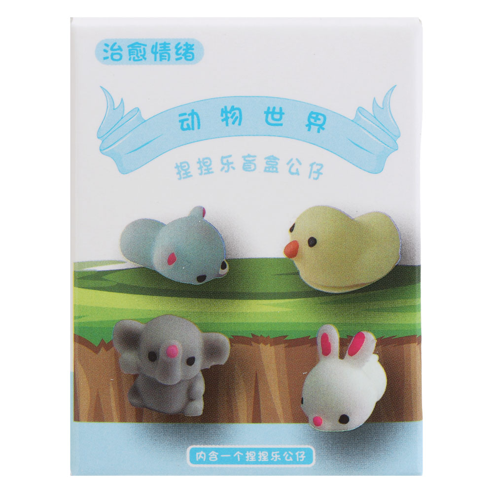 Игрушка антистресс мялка "Зоопарк", 8х5х2,5см, TPR, микс - #5