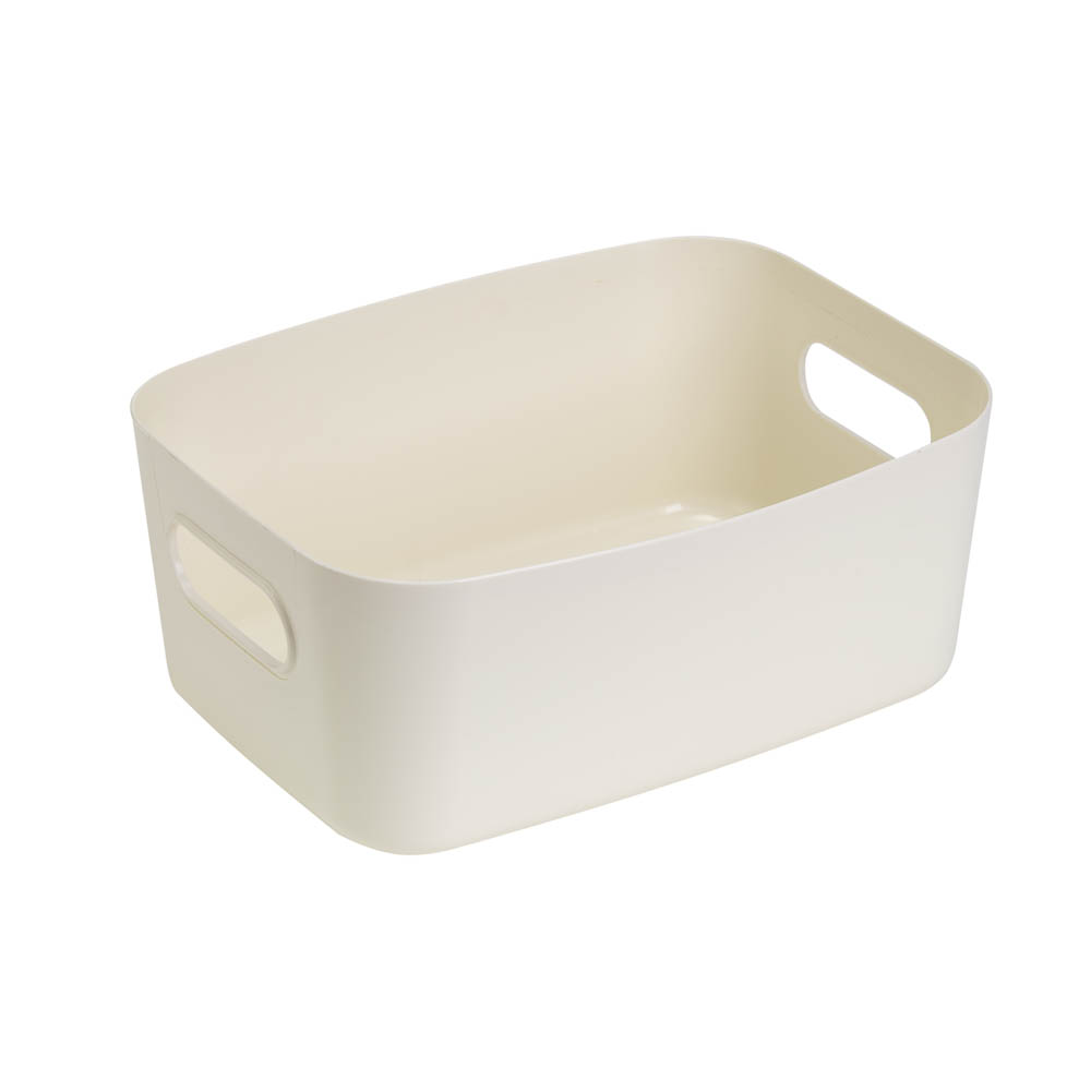 Контейнер для хранения 240х171х101мм полипропилен цвет белый - #1