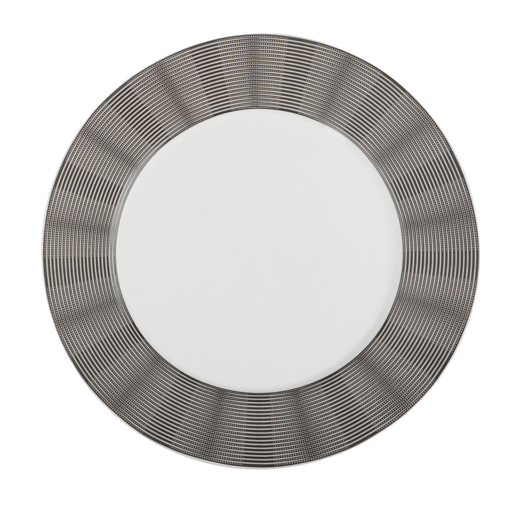 MILLIMI Графит Тарелка подстановочная, опаловое стекло, 26.5см - #1