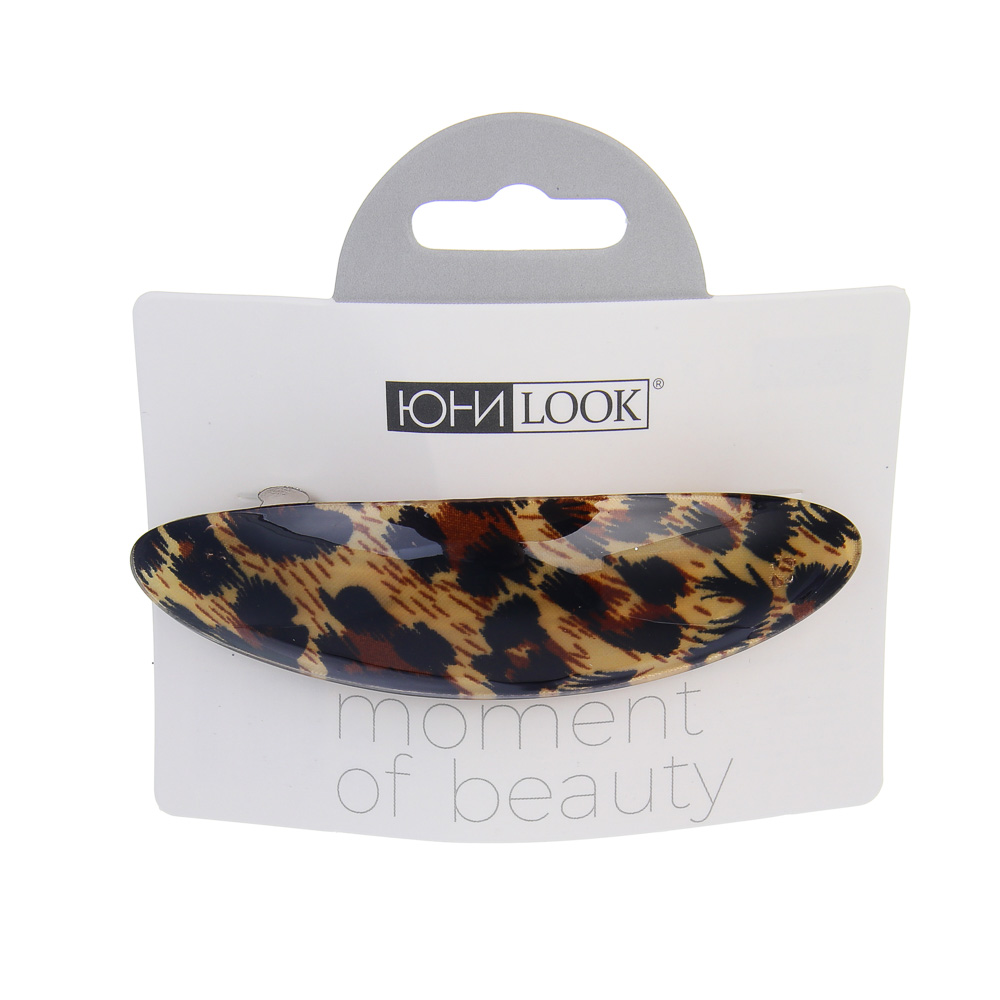 ЮНИLOOK Заколка-автомат для волос, 10,5х3см, акрил, металл, 6 цветов, ACS25-7 - #5