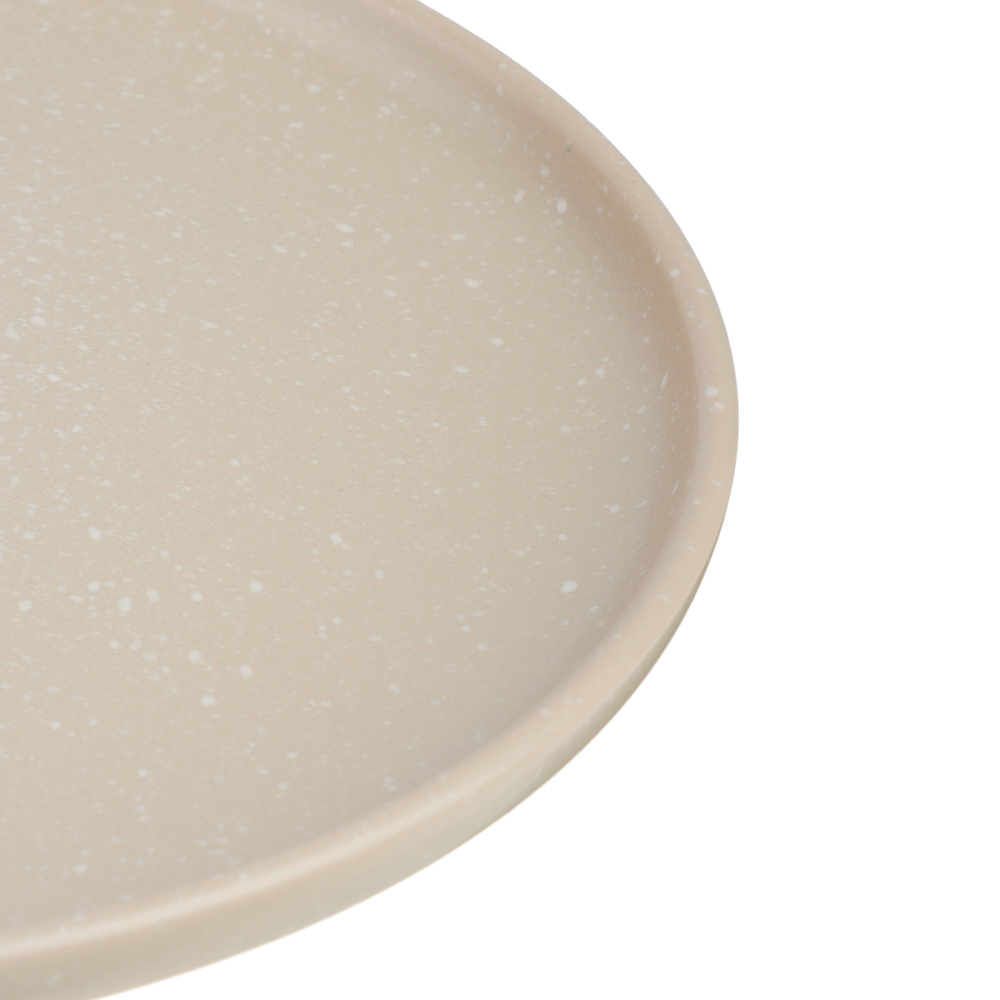 MILLIMI Тарелка подстановочная 26.5х2.8см, керамика, бежевый - #3