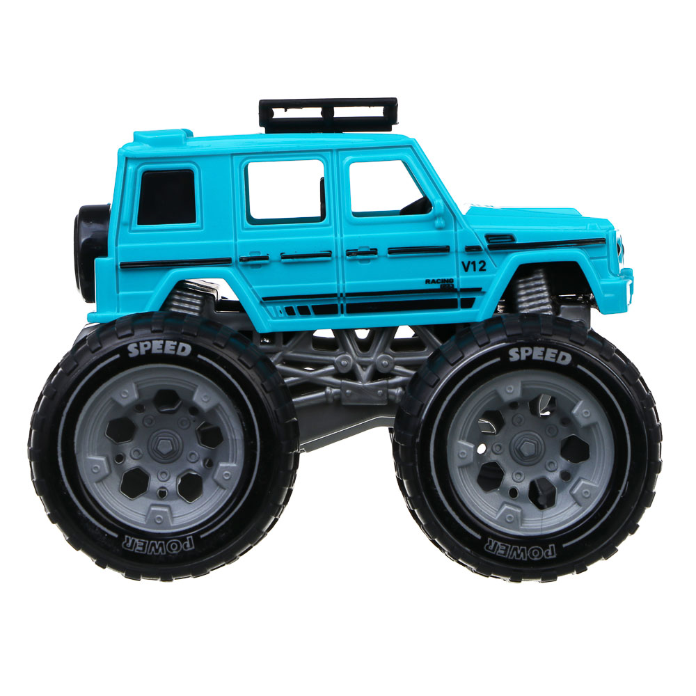 ИГРОЛЕНД Машина инерционная "Ралли-рейд", ABS, PP, 11,5х8,5х9 см, 3 дизайна - #4