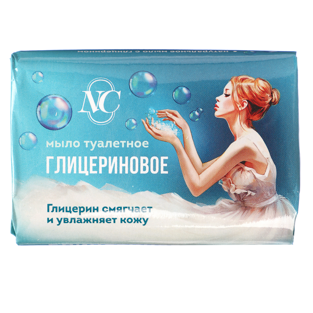 Мыло твердое туалетное Невская косметика Глицериновое, б/у, 90г - #1