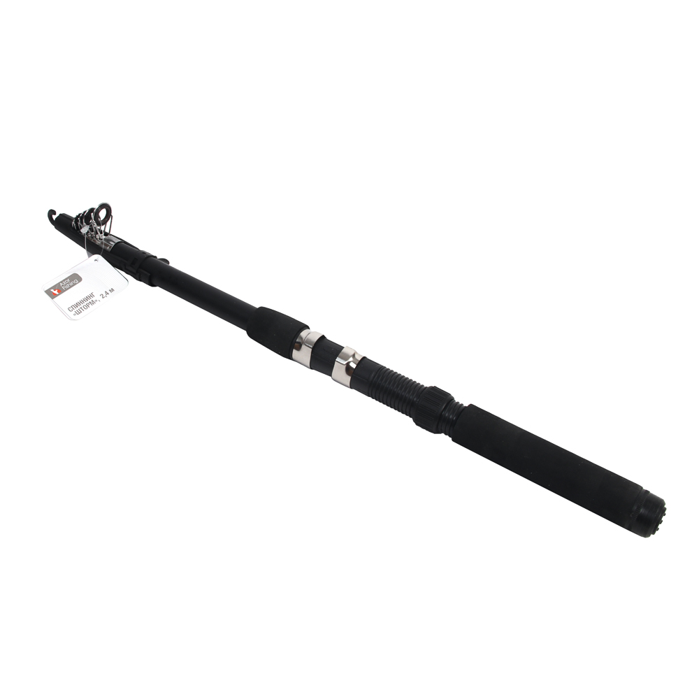 Спиннинг "Шторм" тм AZOR FISHING, телескоп., файбергласс, 2,4м, тест 10-30гр. - #6