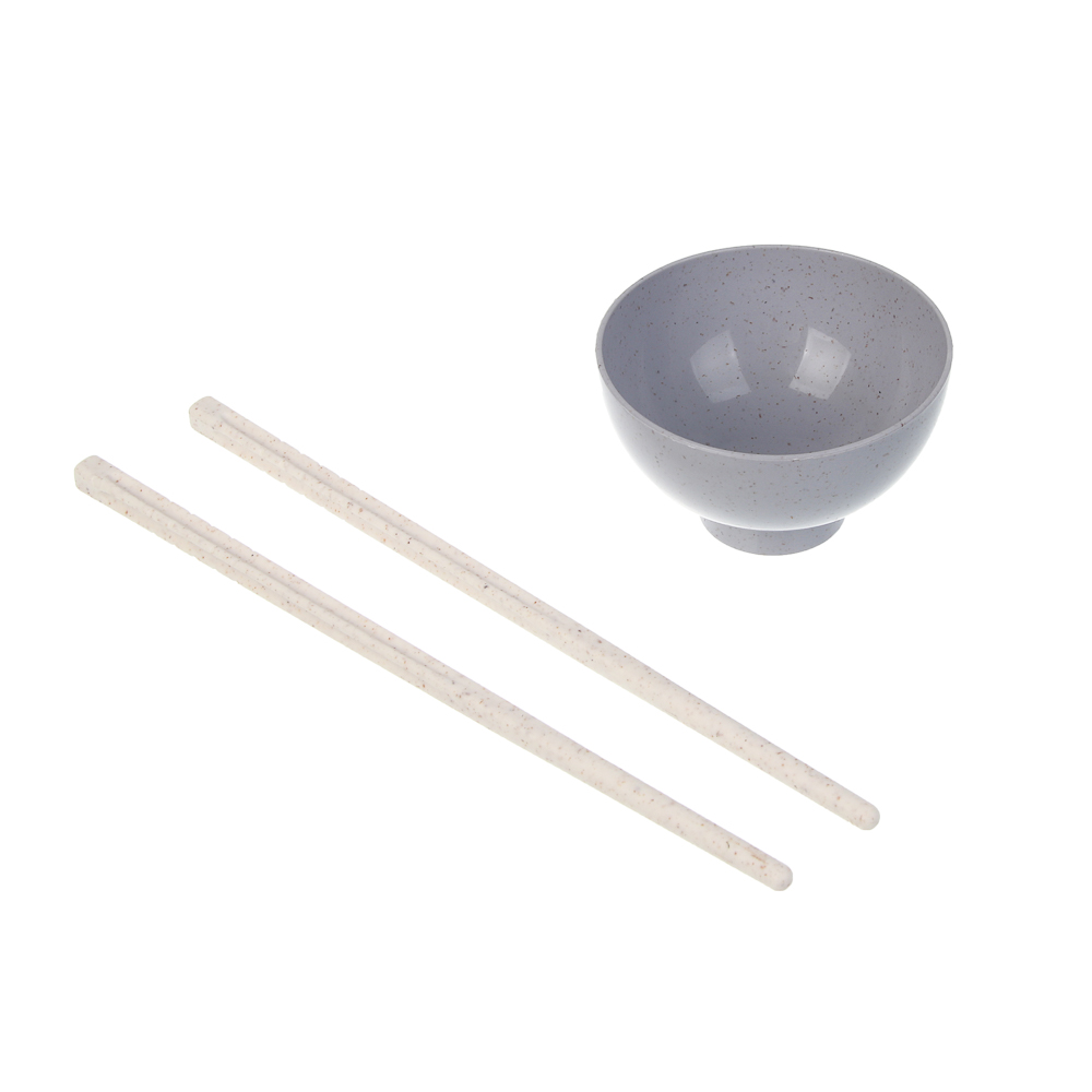 ИГРОЛЕНД Игровой набор посуды "Экопластик", 14 предметов, пластик, 29х10х20 см - #4