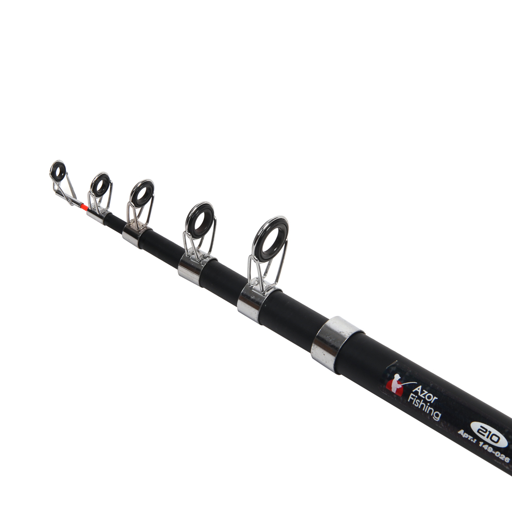 Спиннинг "Шторм" тм AZOR FISHING, телескоп., файбергласс, 2,1м, тест 10-30гр. - #2