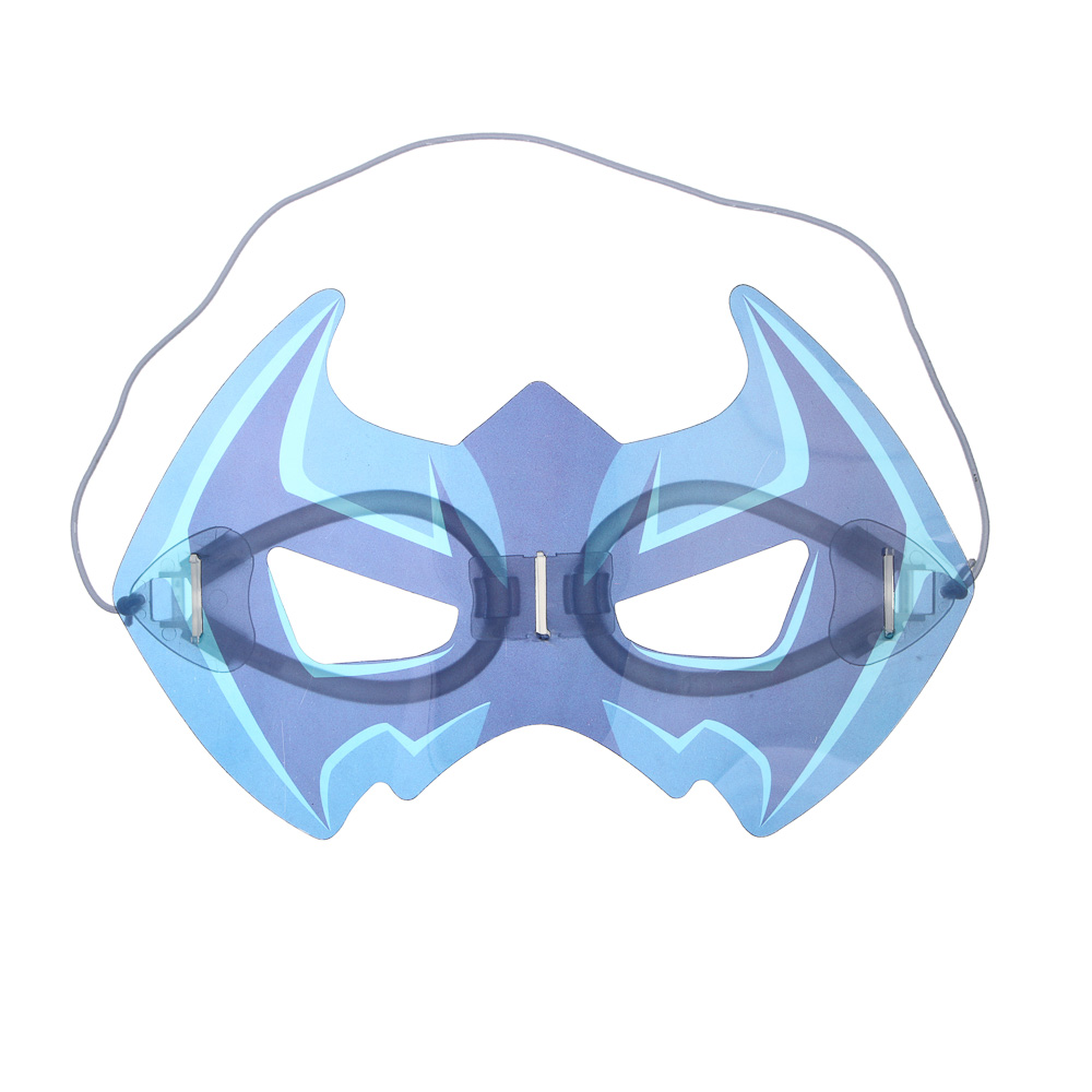 СНОУ БУМ Маска неоновая, 18-20х9-12 см, пластик, 4 дизайна - #2