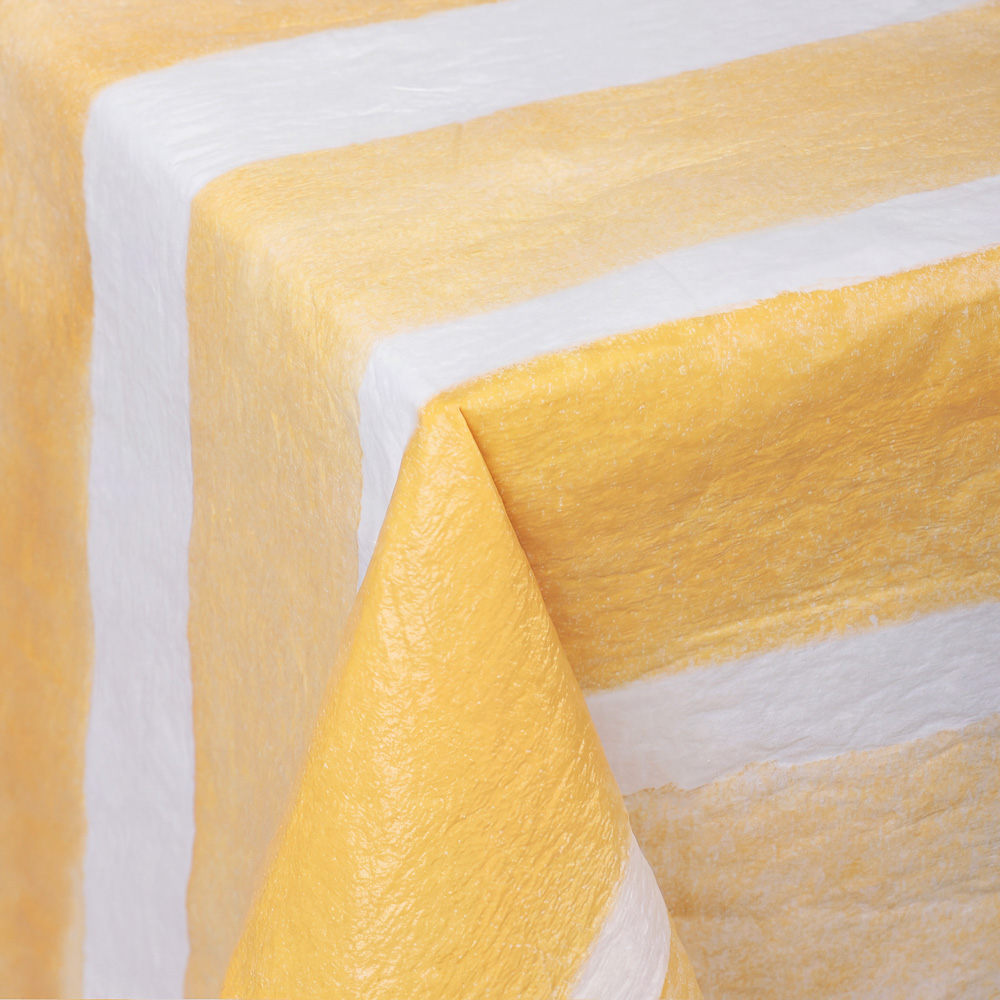 Скатерть ПЕВА на текстильной основе тм PROVANCE Орра пчелки, 132х178см, 50% пэ, 50% ПЕВА, 2 диз. - #3