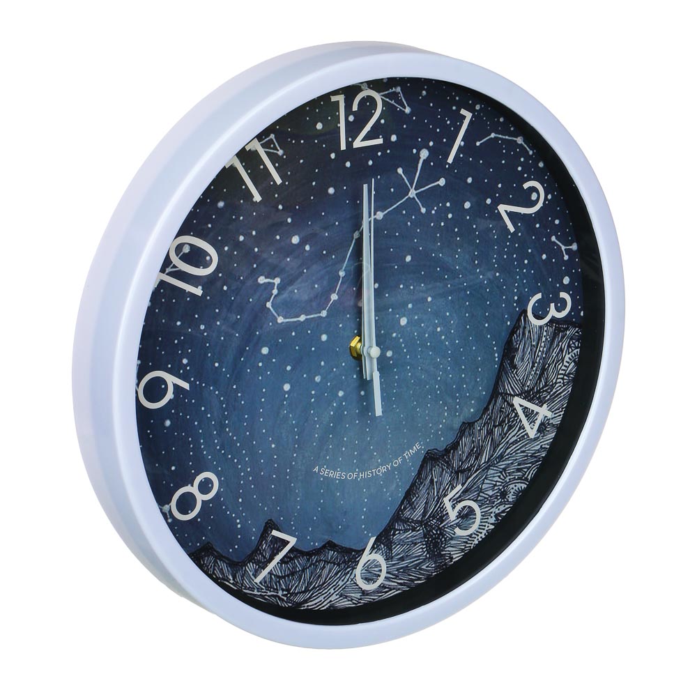 Часы настенные круглые Ladecor Chrono "Ночное небо" - #2