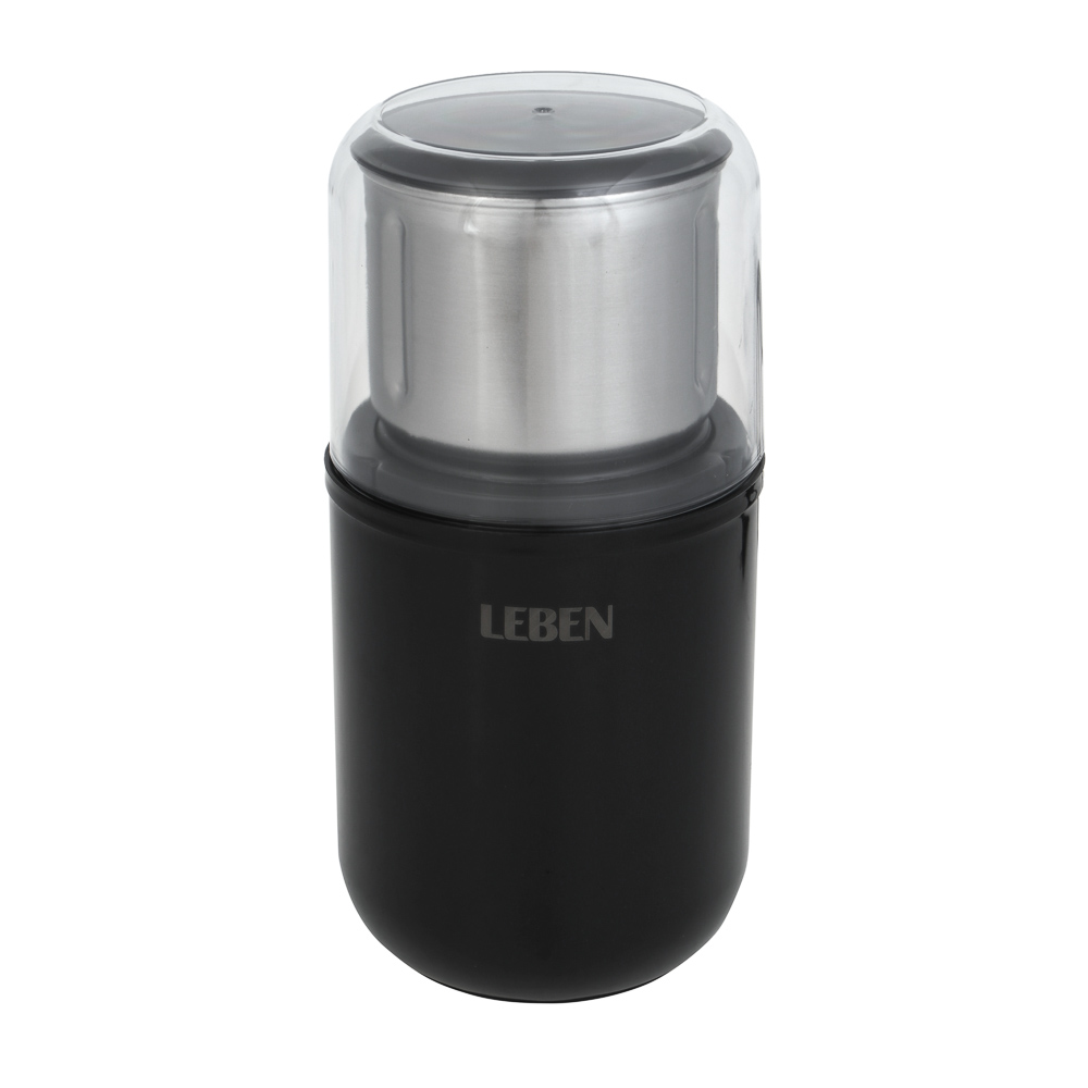 LEBEN Кофемолка со съемной чашей 200Вт, загрузка 65г, пластик, металл, 220в - #1