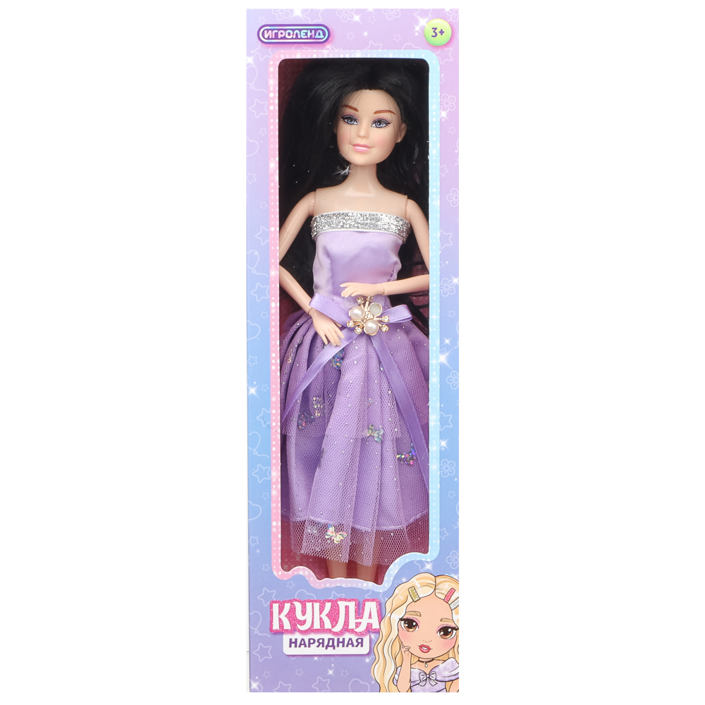 ИГРОЛЕНД Кукла нарядная 27 см, PP, PVC, 10х5х32,5 см, 6 диза - #6