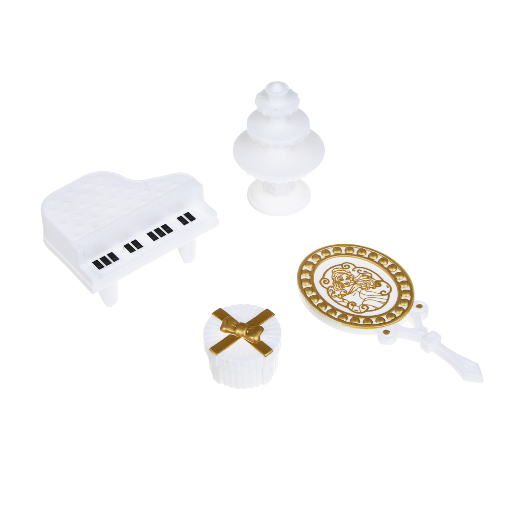 ИГРОЛЕНД Набор мебели с каретой и куклой "МиниМир", ABS, 22х6,8х21 см, 2 вида - #8