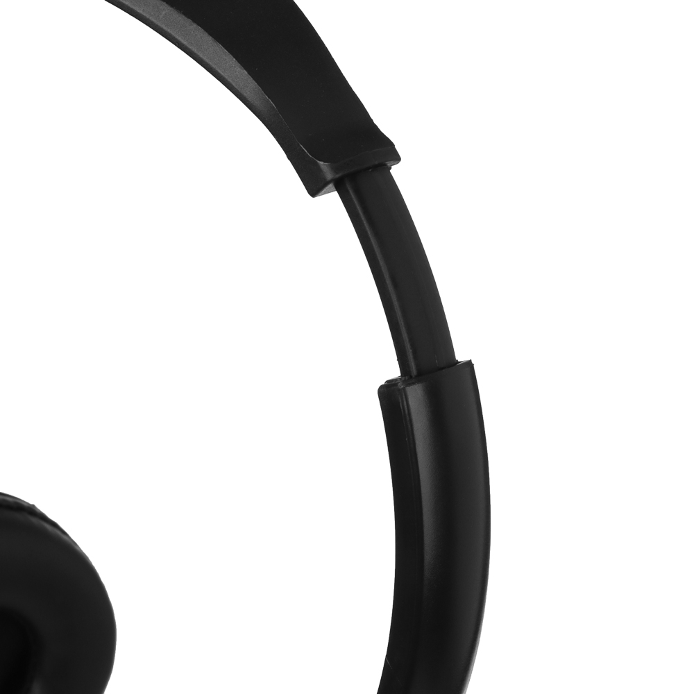 Наушники проводные накладные FORZA SonicWave, поворотные, пластик, кабель 120 см, чёрный - #4