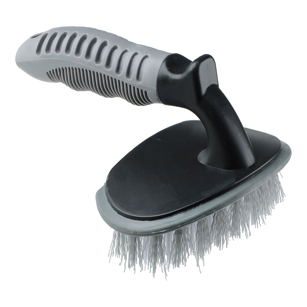 ЕРМАК Щетка автомобильная для колес и дисков, 16х13 см - #1