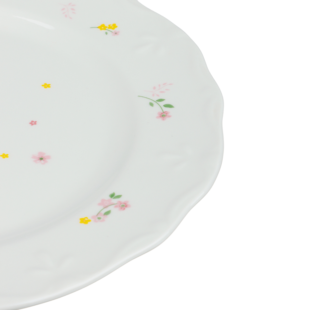 Тарелка подстановочная Блоссом тм MILLIMI, 26,5см, фарфор - #3