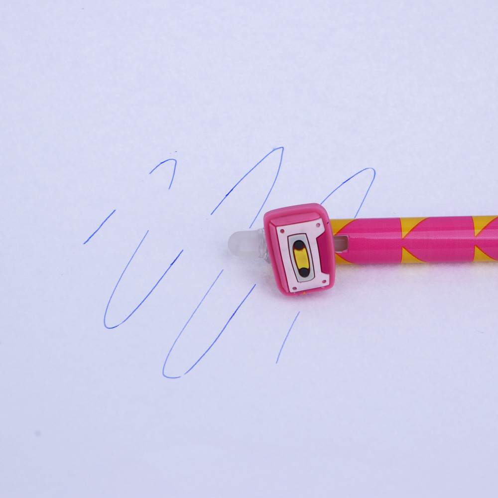 Ручка гелевая "пиши-стирай" синяя, фигурка в форме гаджетов, 4 дизайна - #6