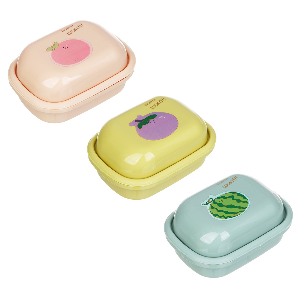 VETTA Мыльница, пластик, 13,5х9,5х6 см - #1