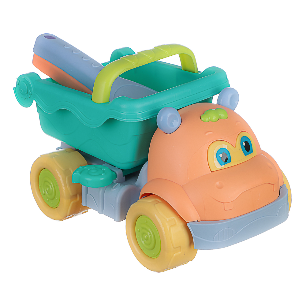 Набор для игр в песке "Самосвал", ИГРОЛЕНД, 3 предмета, пластик, для детей 3+ - #10