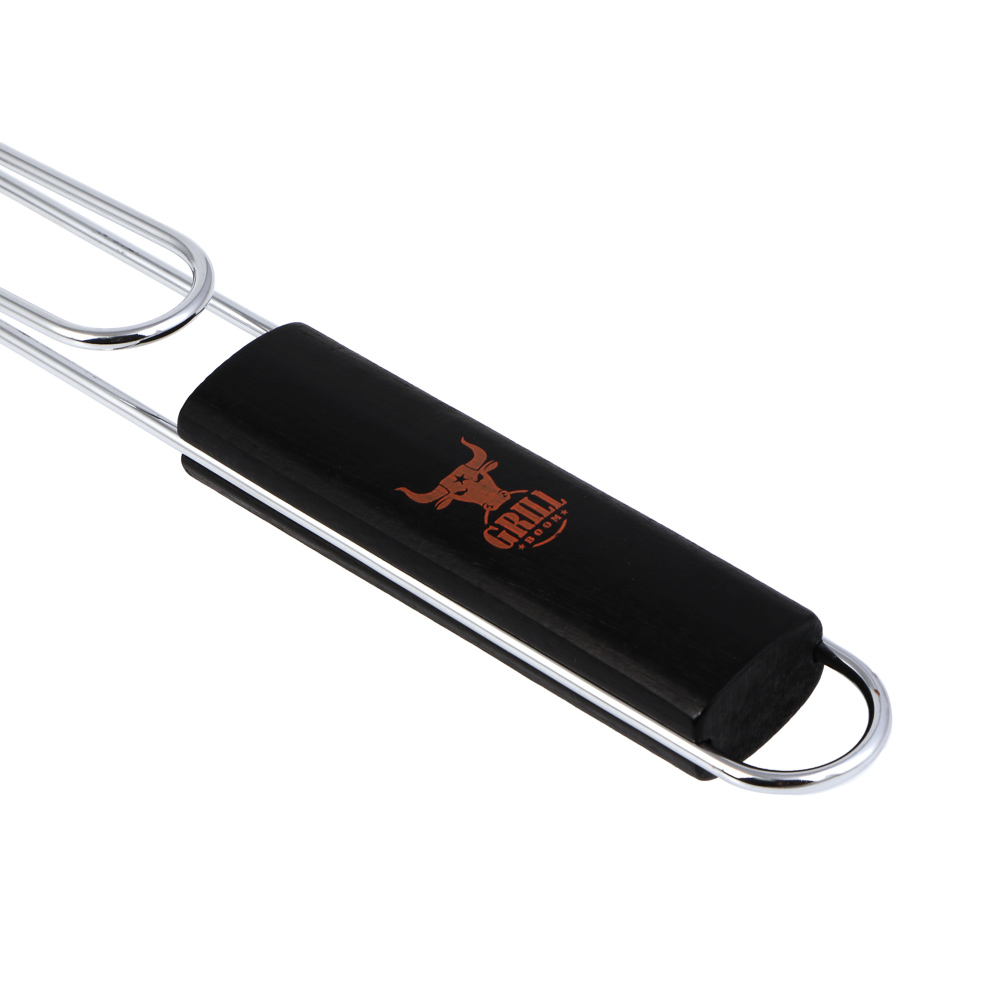 Решетка-гриль хром. тм GRILLBOOM, 56х(23х30х4) см, веер 20х30 см - #5