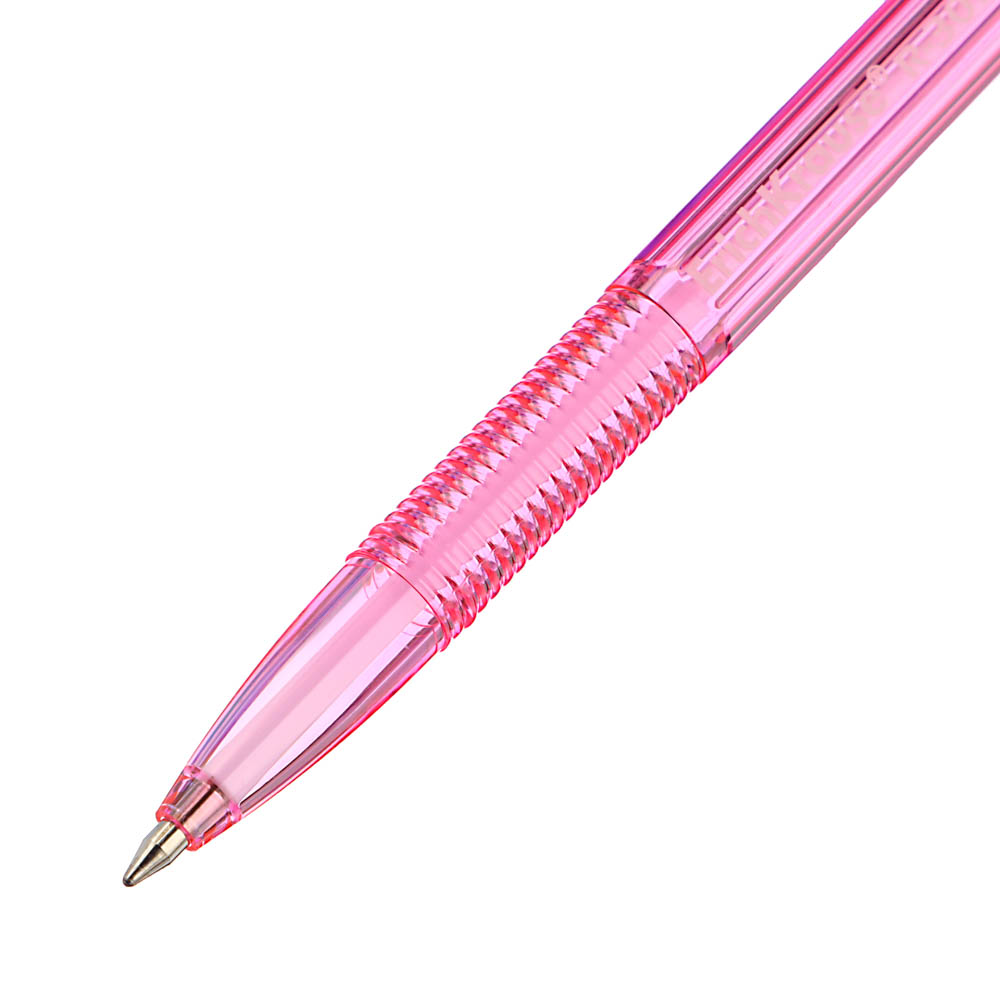 Ручка шариковая Erich Krause синяя R-301 "Спринг Стик", наконечник 0,7 мм, 31059 - #3