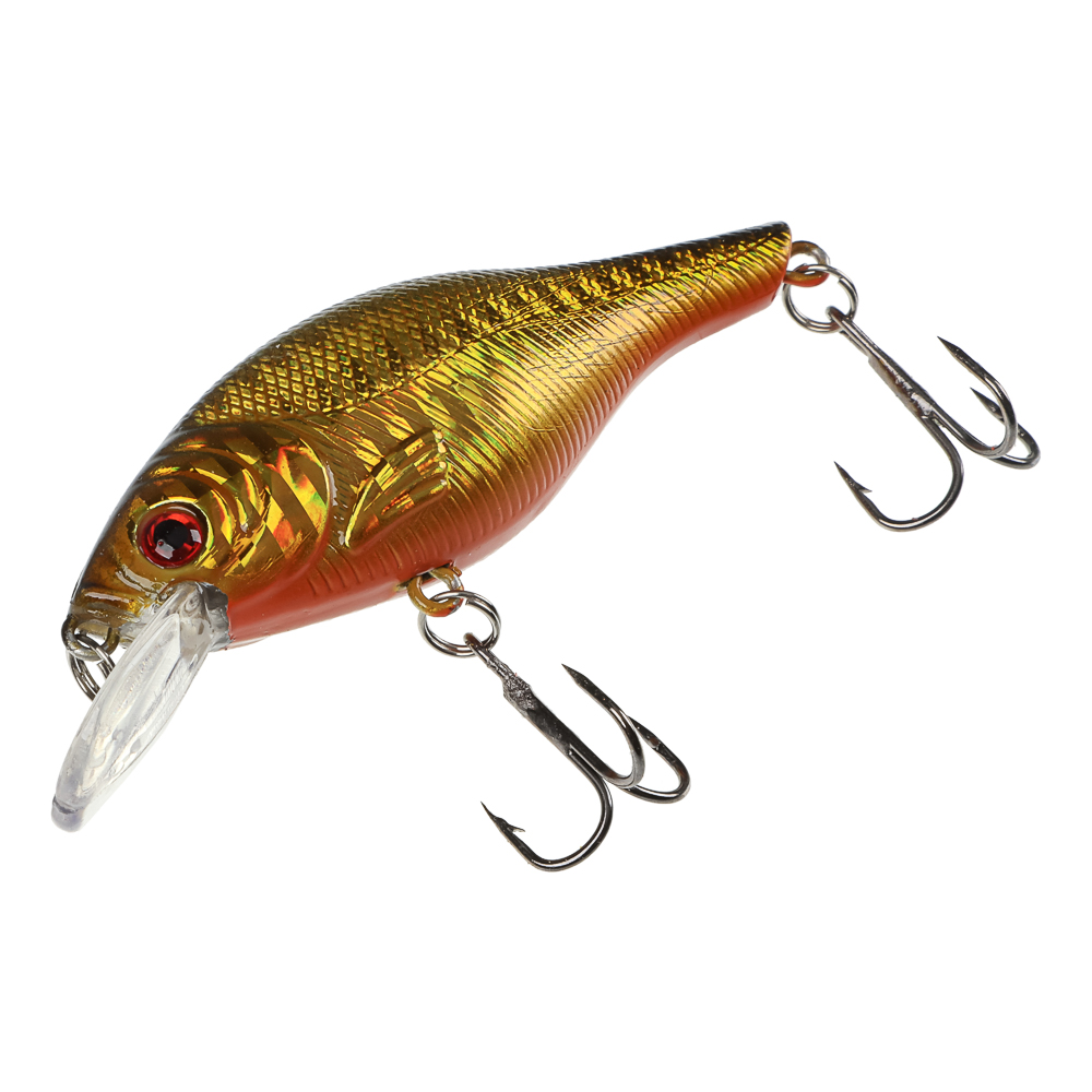 Воблер "Фэри Крэнк" тм AZOR FISHING, F, 8,8гр, 80мм, 0,0-1,5м, 5 цветов - #19