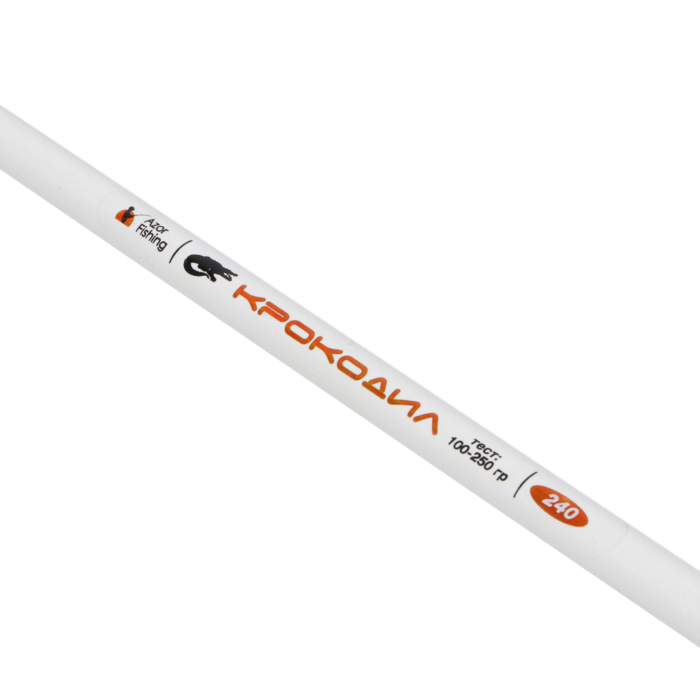 Спиннинг "Крокодил" тм AZOR FISHING, штекерный, 2,4м, тест 100-250 гр. - #5