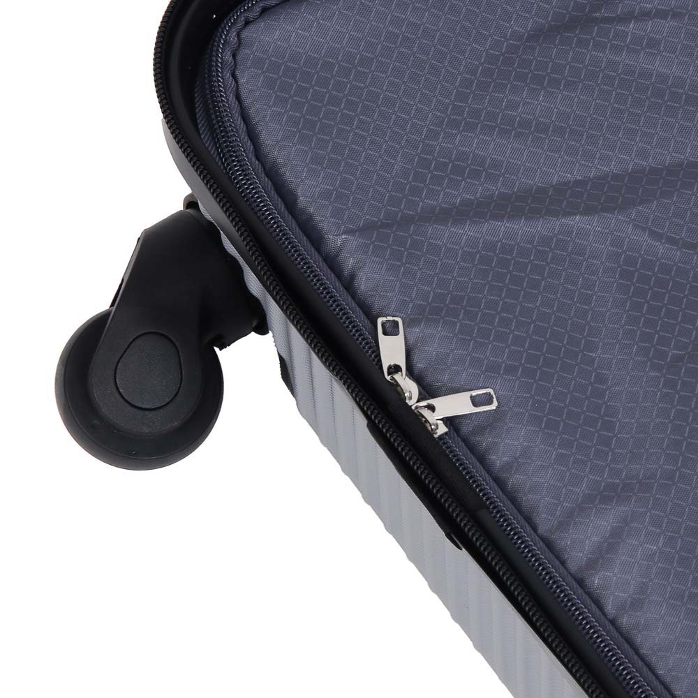 Чемодан дорожный cabin size, ABS пластик, 55х36х23см, 4 цвета - #13