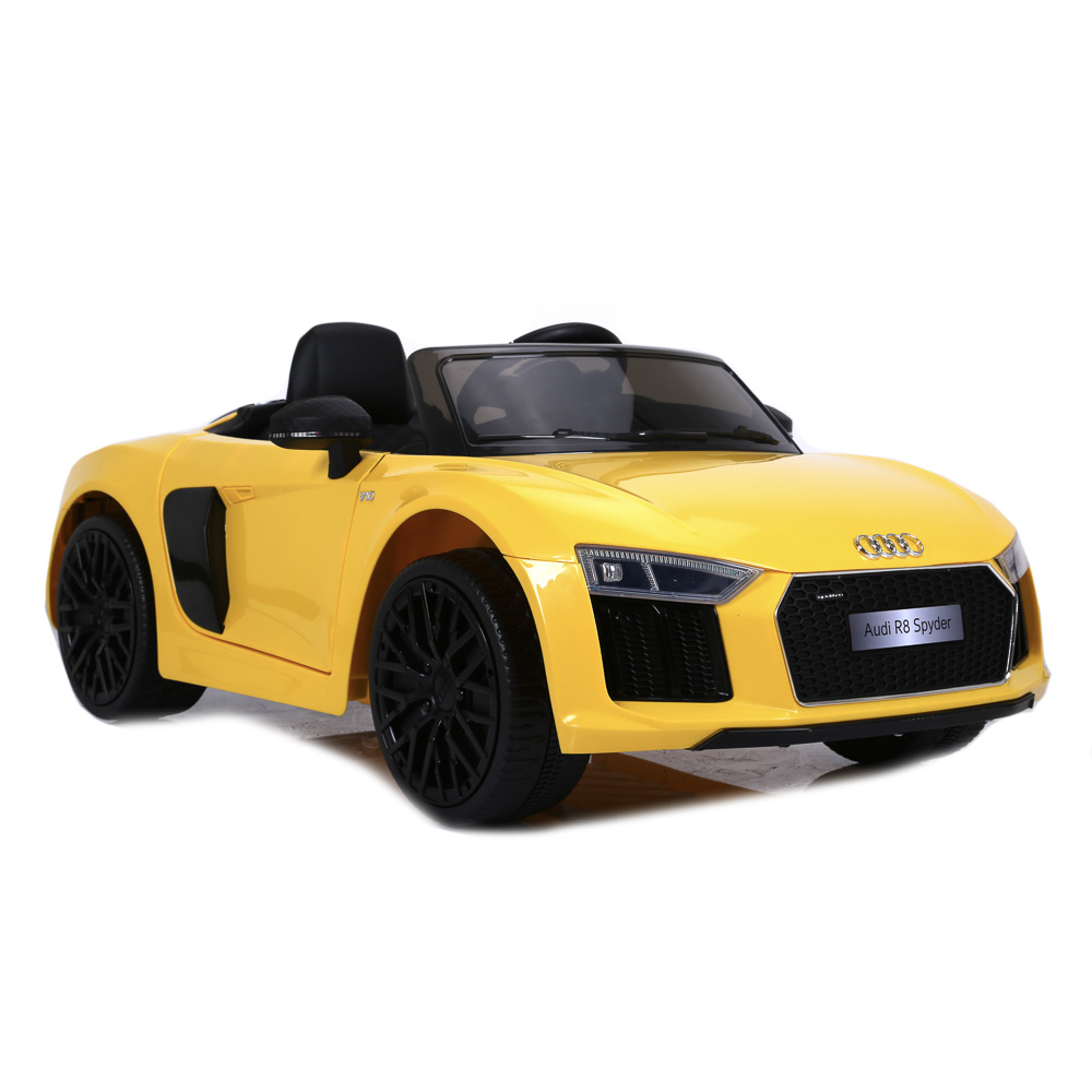 Электромобиль AUDI R8 SPYDER, свет, звук, 12V7AH, PP, 123x71x49см - #1