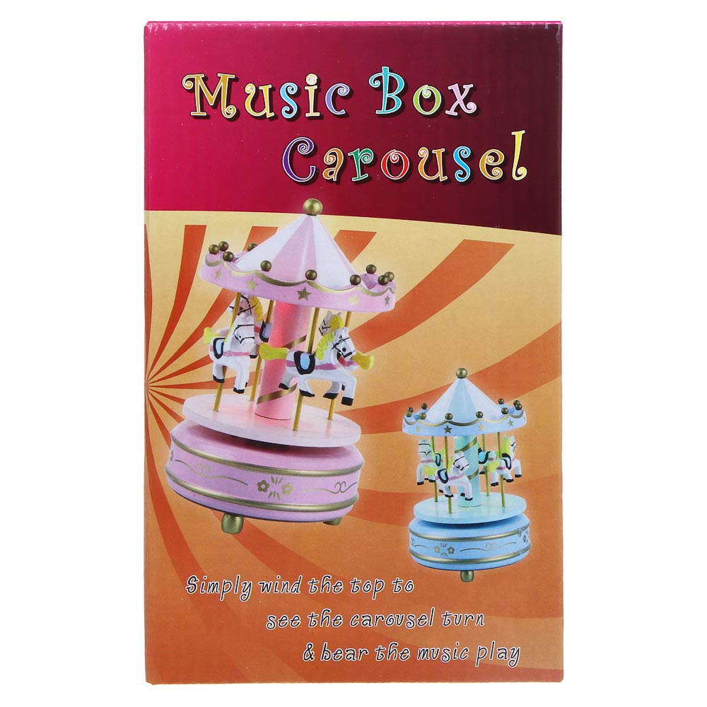 СНОУ БУМ Карусель музыкальная 10x10x18 см, пластик - #5